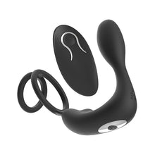 Load image into Gallery viewer, Remote Control Lock Semen Men&#39;s Vibration Front And Rear Atrium Anal Plug Stimulation Masturbation Device Men&#39;s Lock Yang Products Penis Massage Collar