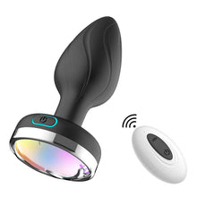 Load image into Gallery viewer, Glow In The Dark Wireless Remote Control Anal Plug Vibrator Masturbation Silicone Luminous Anal Plug Female Masturbator Aliexpress Amazon