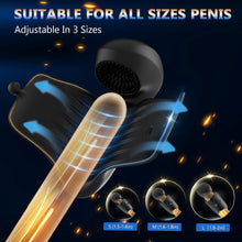 Load image into Gallery viewer, 10X Vibrating Strokers 360°Wrapped Penis Trainer