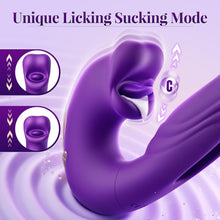 Load image into Gallery viewer, 7x Flapping &amp; Licking 3 in 1 G Spot Vibrator Dildo