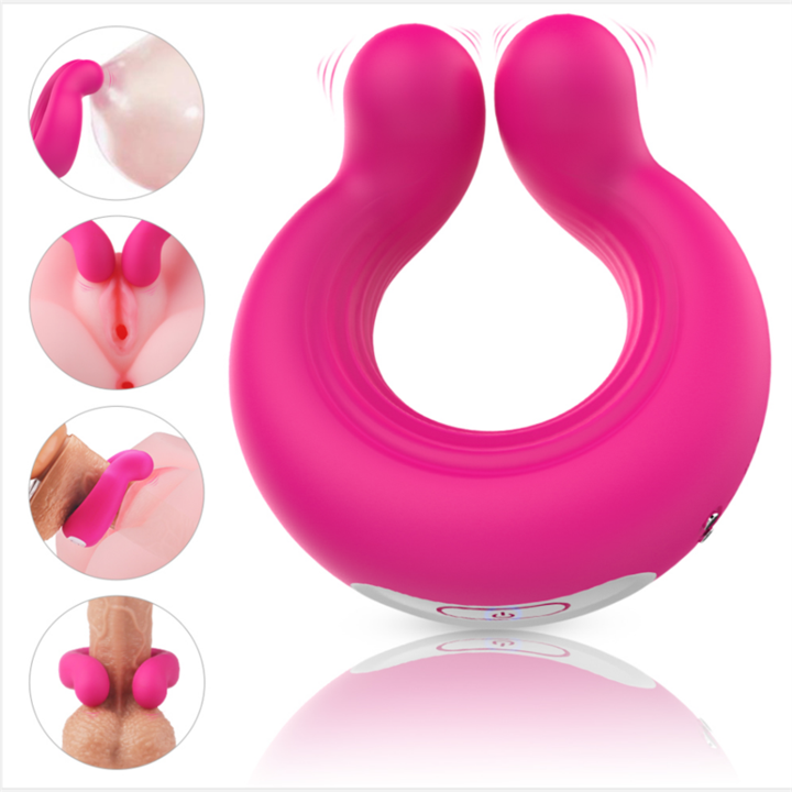 Couple Vibrator for Penis & Clitoral Stimulation Sex Toy