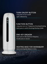 Load image into Gallery viewer, 6-in-1 Male Stroker Interactive Bluetooth Heating Base Masturbation Cup