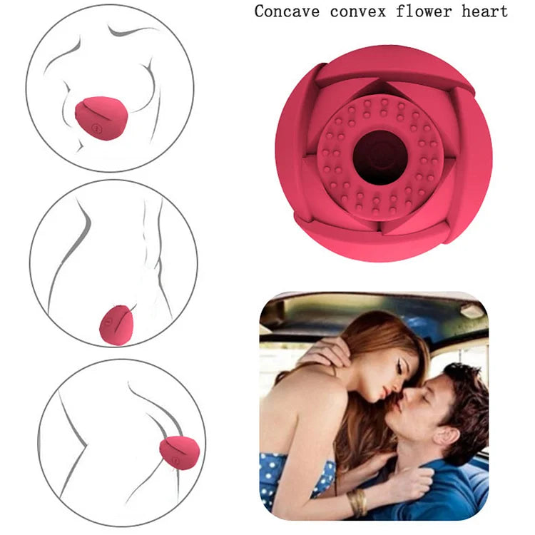 Rose Sucking Core Lotus Vibrator