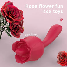 Load image into Gallery viewer, Rose Vibrator With Handle