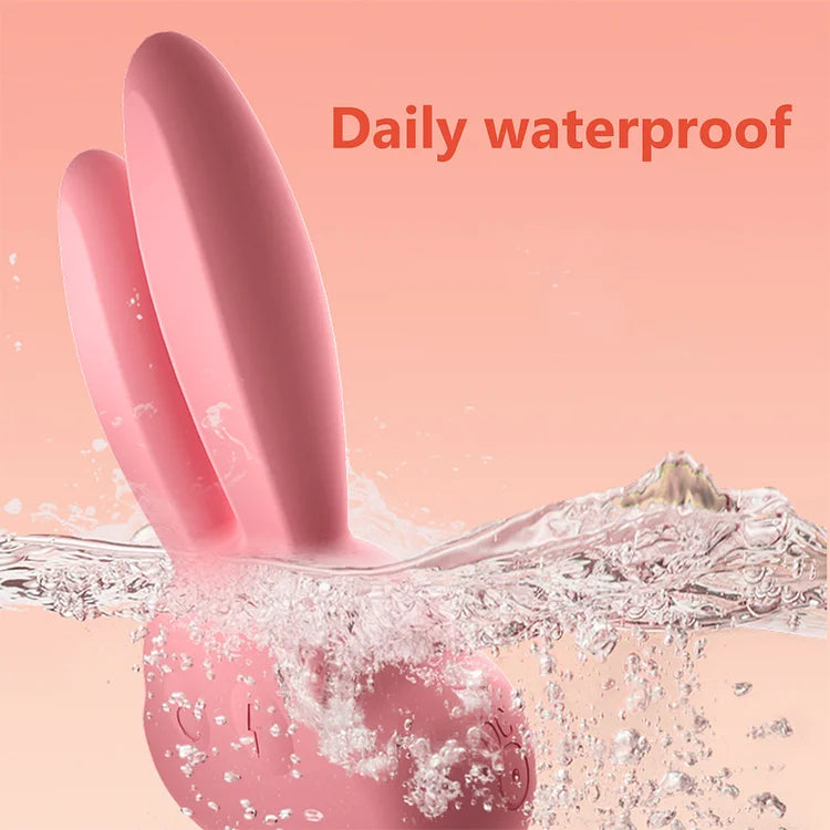 Electric Shock Rabbit Vibrator Cute Shaped Nipple Massager Clitoris Stimulator