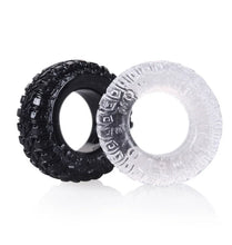 Load image into Gallery viewer, 2pcs Rally Tire Silicone Penis Ring