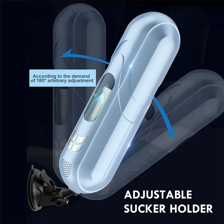 Telescopic Piston Rotating Fully Automatic Male Masturbation Cup