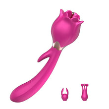 Load image into Gallery viewer, Rose Toy Vibrator Nipple Massager Dildo Clitoris Stimulator