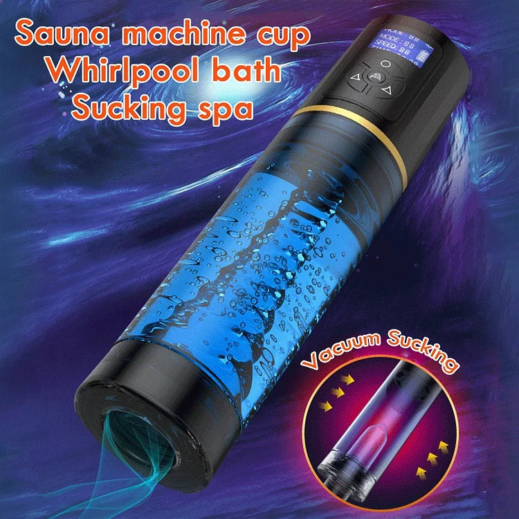 Water Sucking Vibration Automatic Male Masturbator