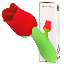 Load image into Gallery viewer, Fairy Dream Rose Tongue Licking Vibrator