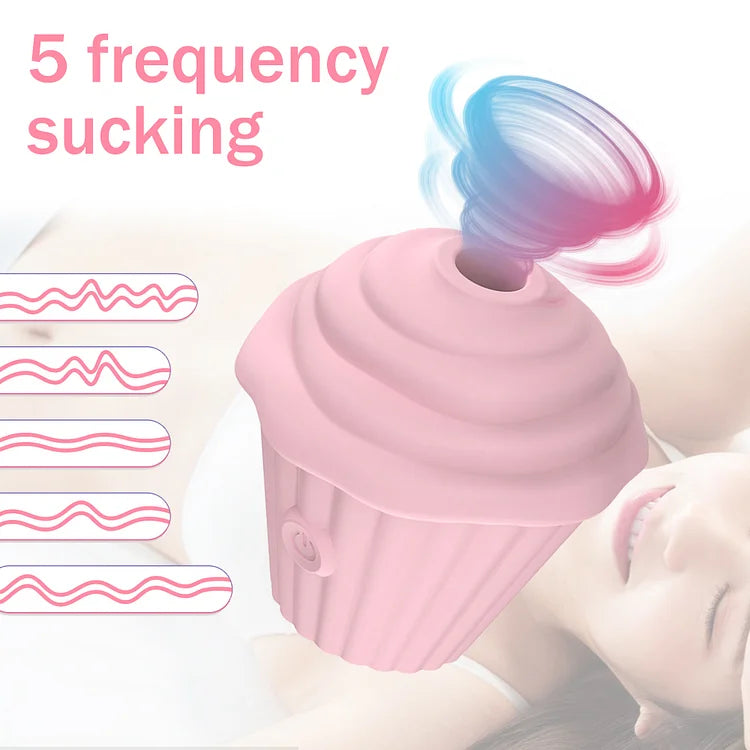 Mini Ice Cream Sucking Vibrator Clitoris Stimulator For Adult