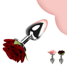 Load image into Gallery viewer, Rose Flower Anal Plug