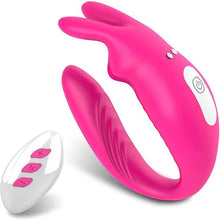 Load image into Gallery viewer, Clitoral G-Spot Rabbit Vibrator - Couple