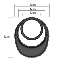 Load image into Gallery viewer, Charging Double Ring Delay Vibration Lock Sperm Ring