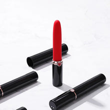 Load image into Gallery viewer, Pocket Rocket - Black Tube Lipstick Vibrating Stick