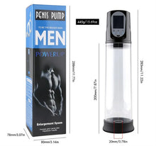 Load image into Gallery viewer, Cross-border Amazon Lcd Trainer New Hydrotherapy Cup Rechargeable Usb Male Masturbation Led Penis Trainer