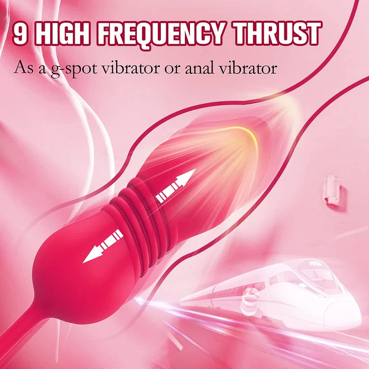 Female Vibrator Vaginal G-spot Clitoris 3 in 1 Stimulation Masturbator