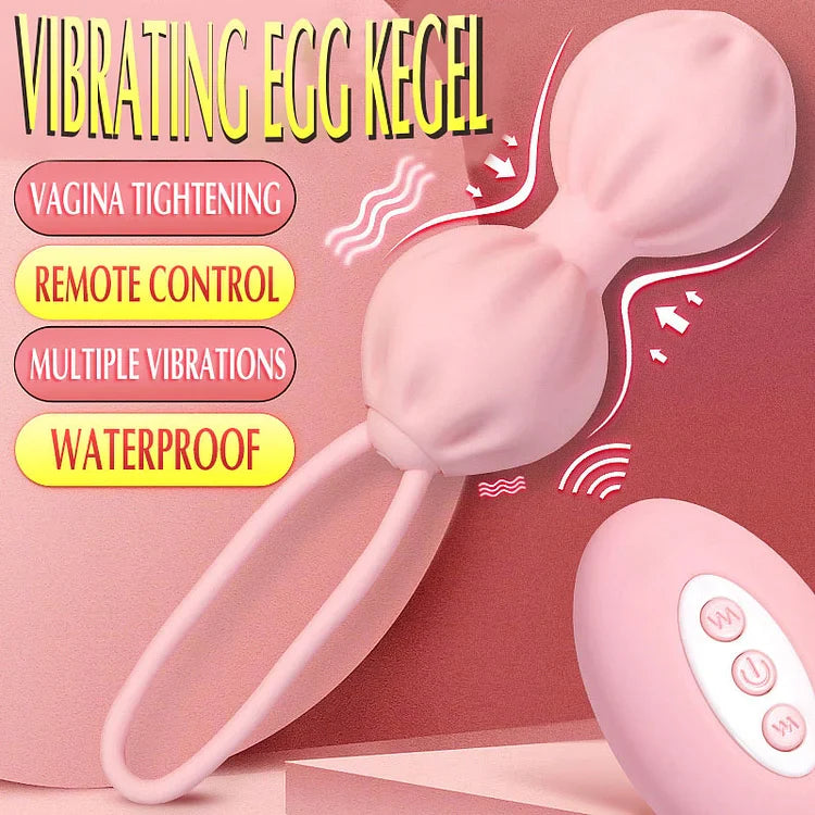 Exercise Bullet Vibrator Kegel Vaginal Balls Wireless Remote Control For Woman