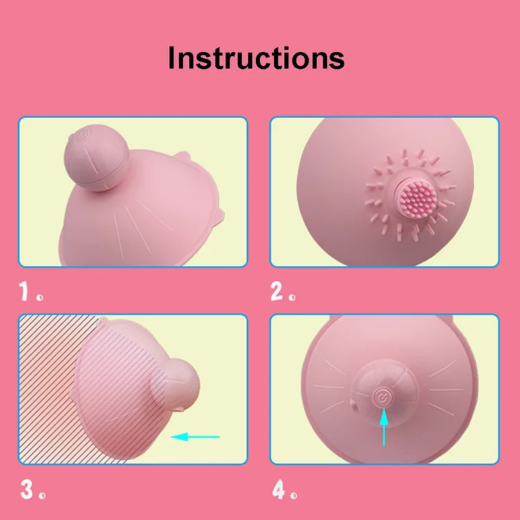 Momo Bear Breast Massager Stimulates, Stimulates, Sucks Breast Nipple, Climates, And Kneads Women's Tools