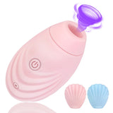 Mini Shell Usb Charging Clitoris Sucker Vibrators For Women