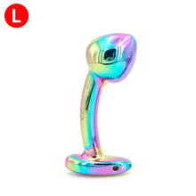 Load image into Gallery viewer, Colorful Anal Plug Metal Butt Plug Stainless Steel Anal Plug