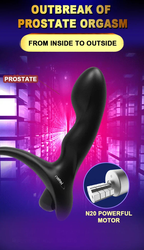 New Raptor Male Massager, Anal Plug Massage Stick, Vibrator, Adult Sex Toy