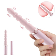 Load image into Gallery viewer, Lipstick Vibrator Anal Beads G-spot Stimulator Prostate Massager