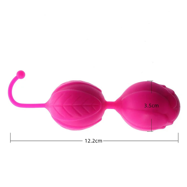 Silicone Rose Vagina Dumbbell Private Exercise Female Sex Toy