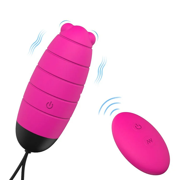 Little Bee Female Wireless Remote Control Egg Jump Multi-frequency Vibration Mute Adult Sex Flirting Egg Jump Male