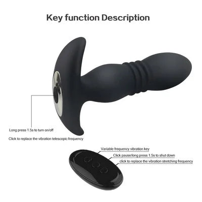 Vibrator Butt Plug