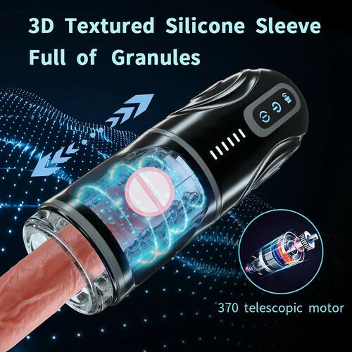 Automatic Telescopic Rotation Masturbation Cup