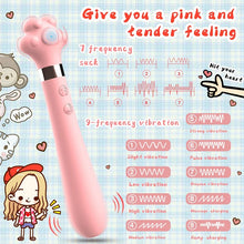 Load image into Gallery viewer, Cat Claw Dual Vibrator Magic Wand Massager