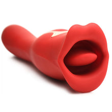 Load image into Gallery viewer, Eva - Biting Mouth Vibrating Tongue Clit Stimulator G-spot Vibrator