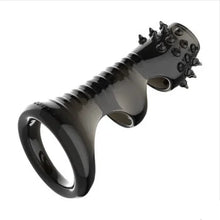 Load image into Gallery viewer, Anti Falling Prepuce Anti Recovery Ring Couple Shock Lock Sperm Ring Wolf Tooth Sleeve Male Penis Sleeve Adult Supplies