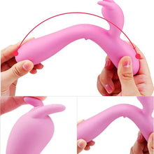 Load image into Gallery viewer, Rabbit Dual Motor Heating Vibrator