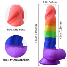 Load image into Gallery viewer, Transparent Penis Realistic Dildo