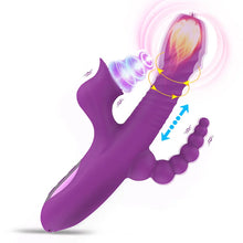 Load image into Gallery viewer, Cactus 5-in-1 Heating Retractable Swing Suction Tongue-licking Vibrator