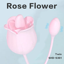 Load image into Gallery viewer, Rose Vibrator Egg Skipping