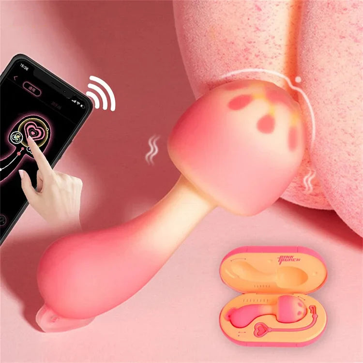 Sunset Mushroom Vibrator G Spot Clitoris Vibrator With Charging Warehouse