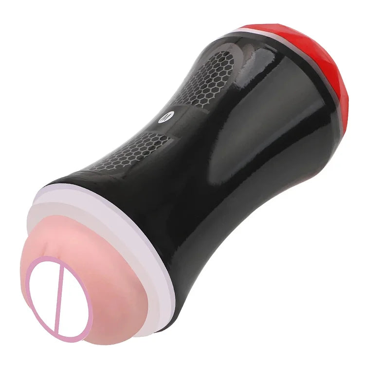 Aircraft Cup Men's Manual Double Headed Masturbation