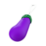 Wireless Eggplant Bullet Vibrator Love Eggs with 10 Vibration Modes