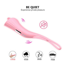 Load image into Gallery viewer, Ballerina Vibrator Vacuum Suction Tongue Licking Vibrator