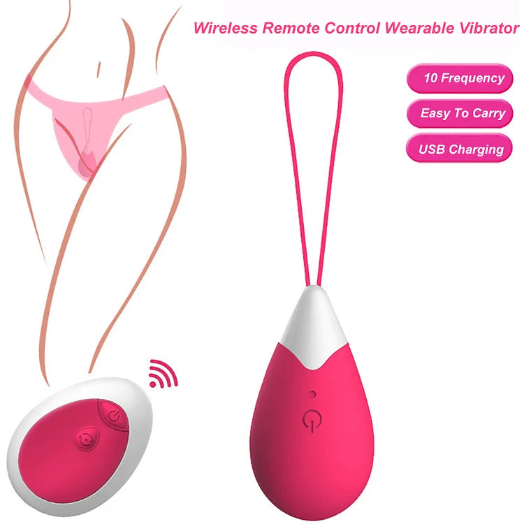 Wearable Panty Vibrator Clitoris Stimulator Vagina Massager