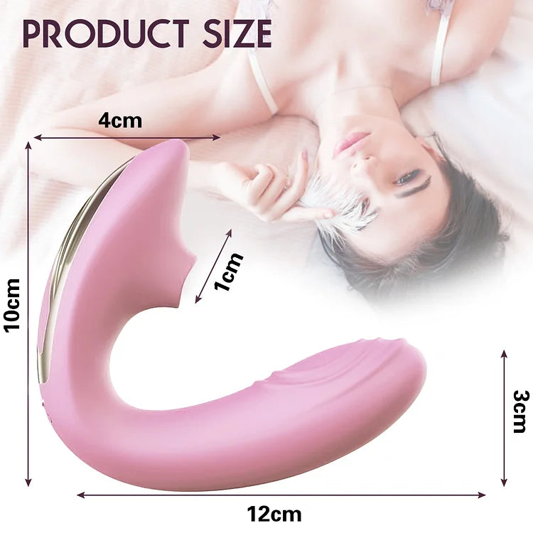 New Vibrator Female Tongue Licking Sucking Clitoris Toy For Adult