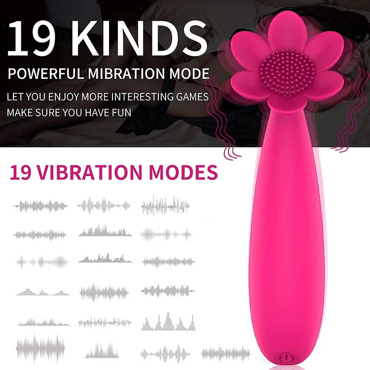 Rose Flower Clitoral Vibrator