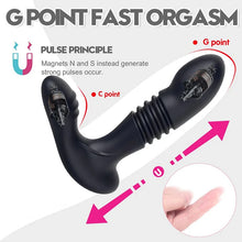 Load image into Gallery viewer, Men&#39;s Retractable Prostate Anal Plug G-point Stick Vibrator