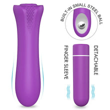 Load image into Gallery viewer, Mini Women&#39;s Vibrating Stick Bullet Mini Av Stick Bullet Funny Egg Jumping Massage Stick