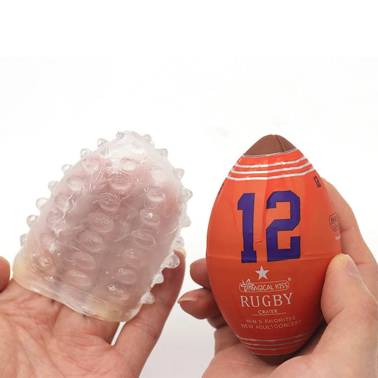 Rugby-shaped Egg Masturbation Egg Men's Portable Mini Aircraft Cup Men's Adult Sex Toys