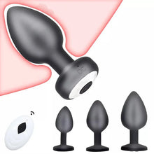 Load image into Gallery viewer, 10 Frequency Vibrating Silicone Anal Plug Suit