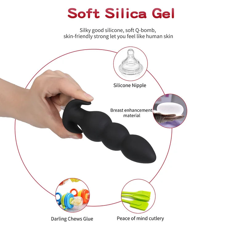 Expandable Silicone Inflated Super Big Anal Butt Plug Prostate Massager